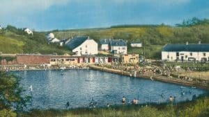 étang Remy à Habay-la-Neuve dans les années 1950's